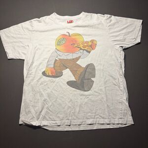 Size Large Mens – Uniqlo UTme NYC Napple Apple Pizza Graphic T-Shirt